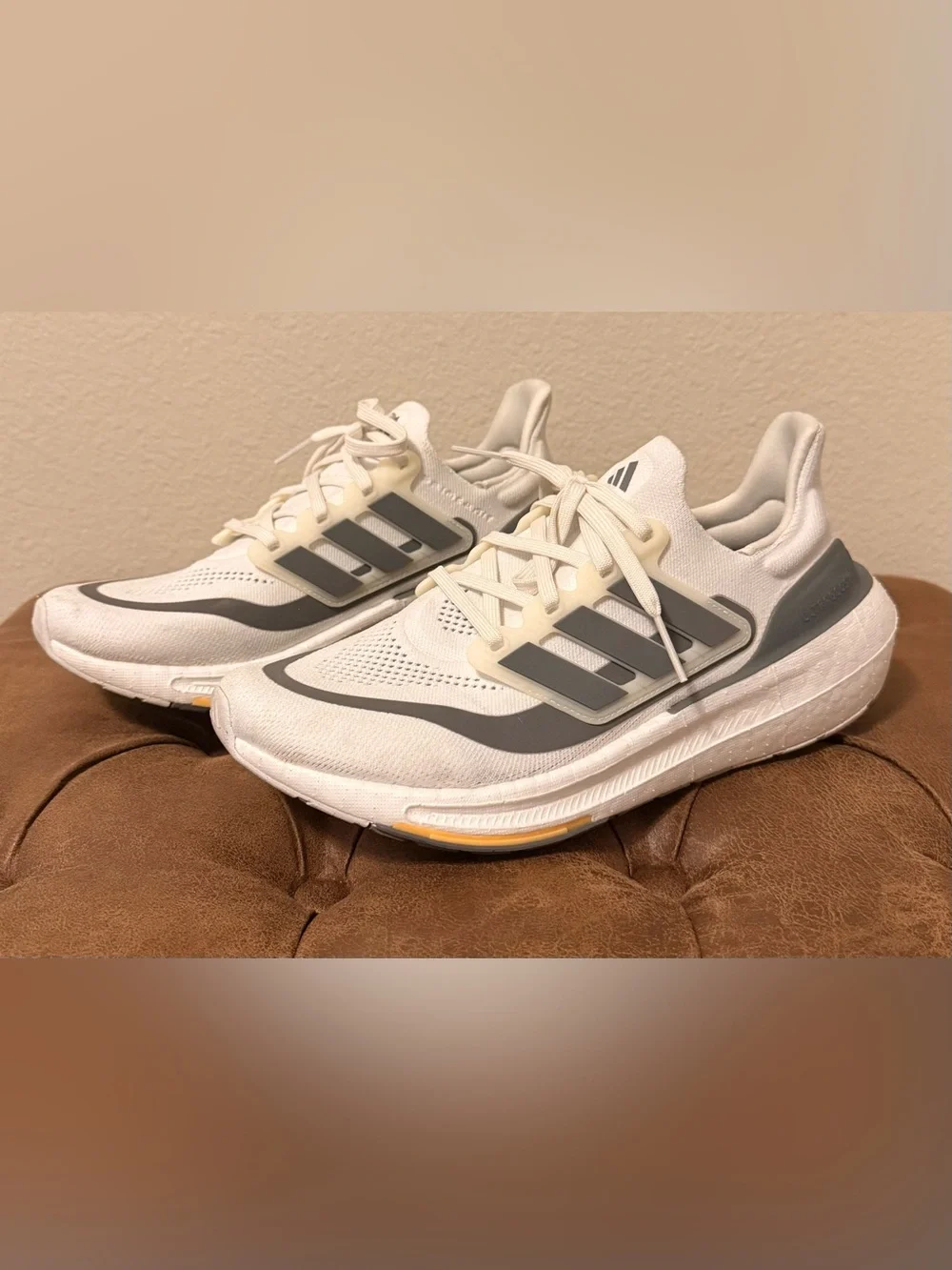 adidas Mens Ultraboost Ultra Boost Light Running Sneakers Shoes, US SIZE 8.5